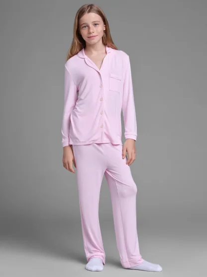 Kids Pajama Set - Lavender