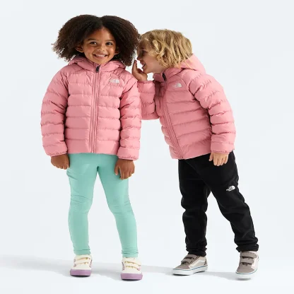 Kids' Reversible Hooded Jacket - Black/Gray