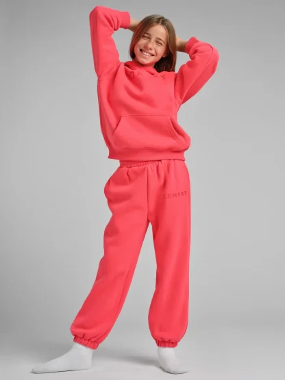 Kids' Sweatpants - Hot Fuchsia