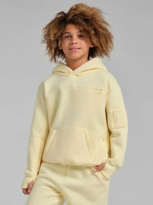 Kids Travel Hoodie - Crimson