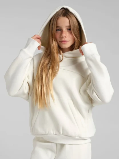 Kids Travel Hoodie - Crimson