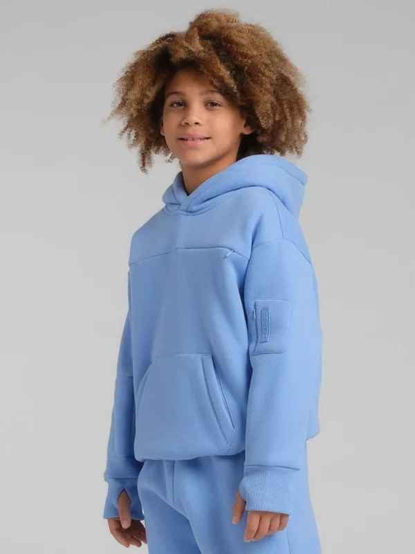 Kids Travel Hoodie - Crimson