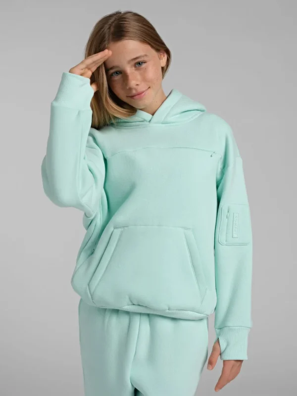 Kids Travel Hoodie - Crimson