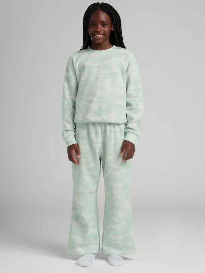 Kids' Waffle-Knit Lounge Pants - Harbor