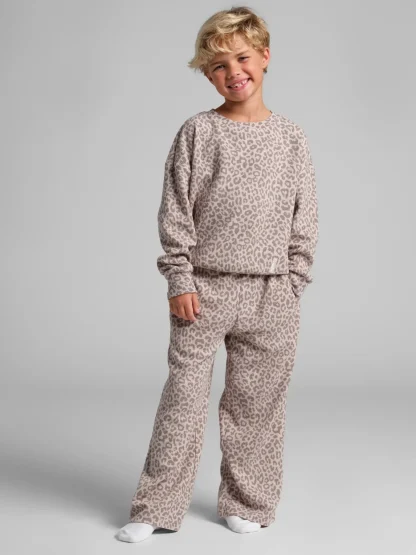 Kids' Waffle-Knit Lounge Pants - Harbor