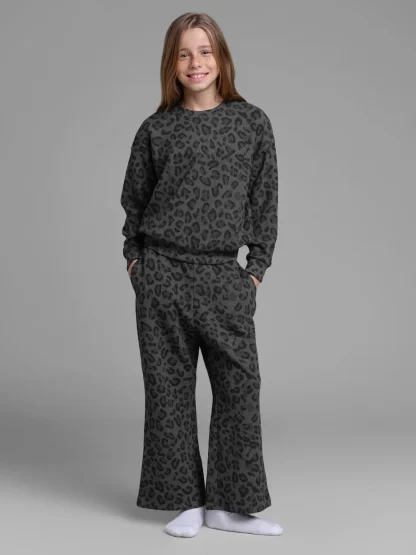 Kids' Waffle-Knit Lounge Pants - Harbor