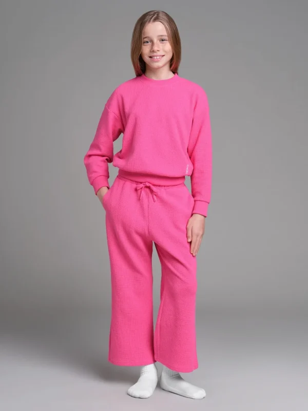Kids' Waffle-Knit Lounge Pants - Harbor