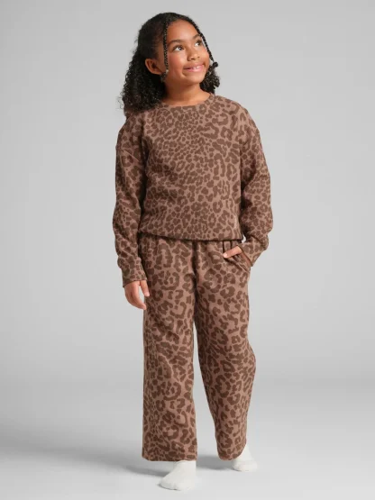 Kids' Waffle-Knit Lounge Pants - Harbor