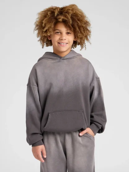 Kids Washed Hoodie - Horizon