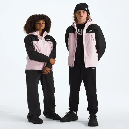 Kids' Waterproof Layered Jacket - Black