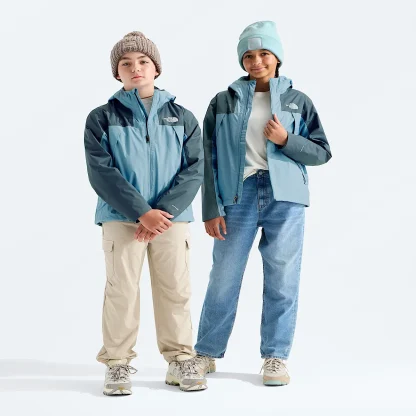 Kids' Waterproof Layered Jacket - Black
