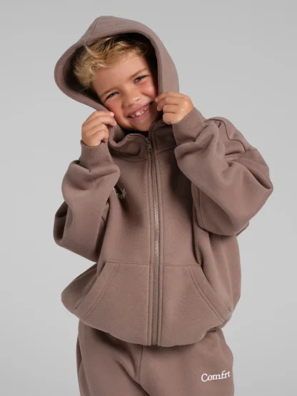 Kids' Zip Hoodie - Bermuda