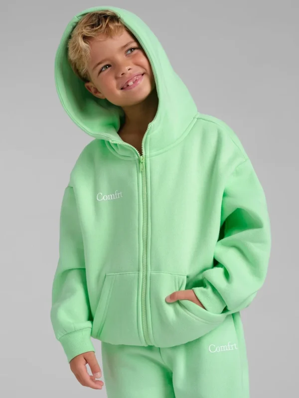 Kids' Zip Hoodie - Bermuda