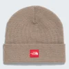 Knit Cuffed Beanie - Garnet