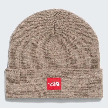 Knit Cuffed Beanie - Garnet