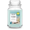 Large Floral Scented Jar Candle