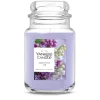 Large Floral Scented Jar Candle