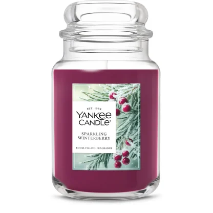 Large Fresh Berry Jar Candle