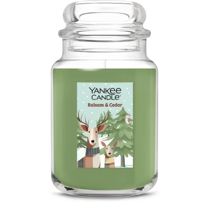 Large Jar Candle - Balsam & Cedar
