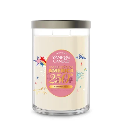 Large Tumbler Candle - Heritage Oak