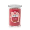 Large Tumbler Candle - Santa Skiing
