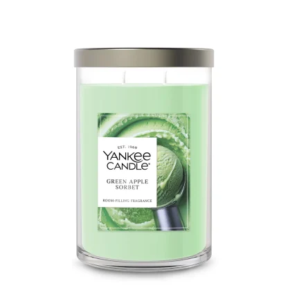 Large Tumbler Scented Candle - Green Apple