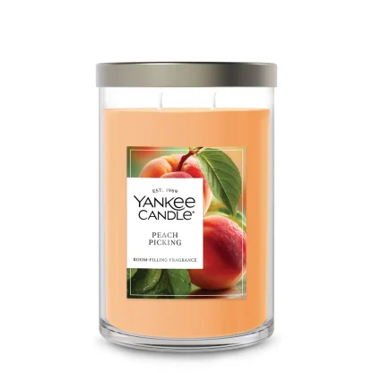 Large Tumbler Scented Candle - Peach