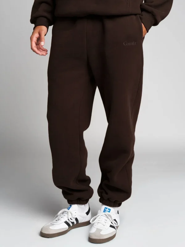 Leopard Print Jogger Sweatpants - Blush