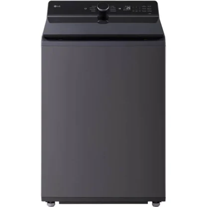 LG Top Load Washer, 5.5 Cu. Ft., Matte Black - WT8400CB
