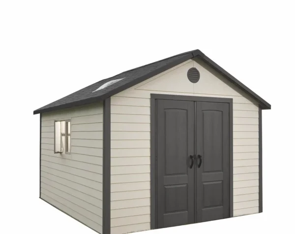 Lifetime Outdoor Storage Shed, 11 ft. x 11 ft., HDPE Plastic