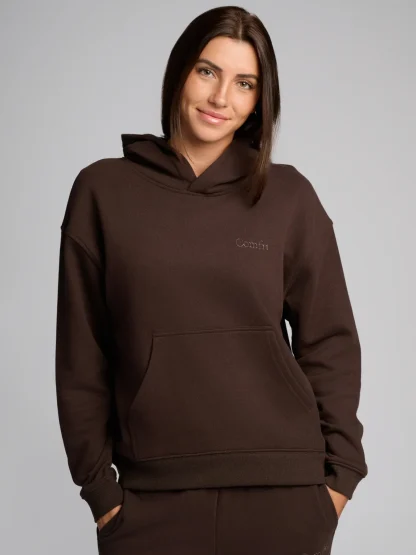 Lightweight Cropped Hoodie - Powder Pink