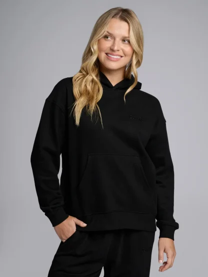 Lightweight Cropped Hoodie - Powder Pink
