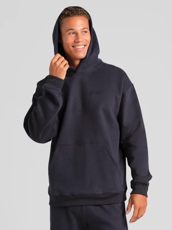 Lightweight Oversized Pullover Hoodie - Iris
