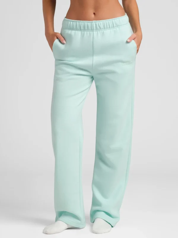 Lightweight Straight-Leg Sweatpants - Steel Grey