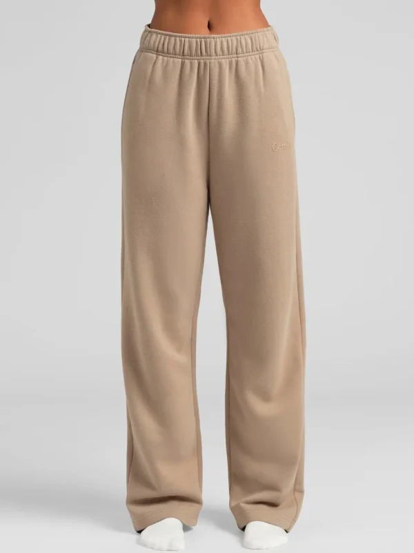 Lightweight Straight-Leg Sweatpants - Steel Grey