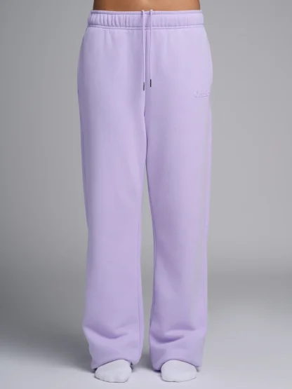 Lightweight Straight-Leg Sweatpants - Steel Grey