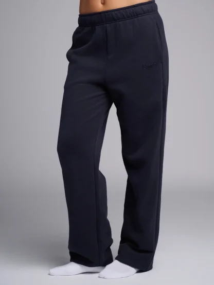 Lightweight Straight-Leg Sweatpants - Steel Grey