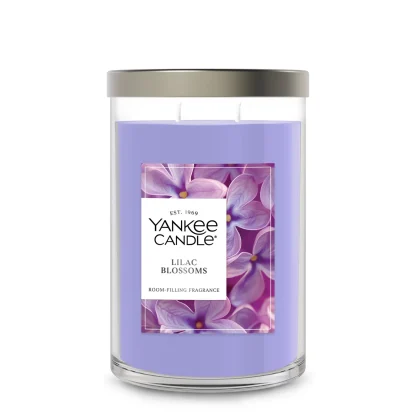 Lilac Floral Tumbler Candle