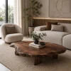 Live Edge Coffee Table For Statement Luxury Home