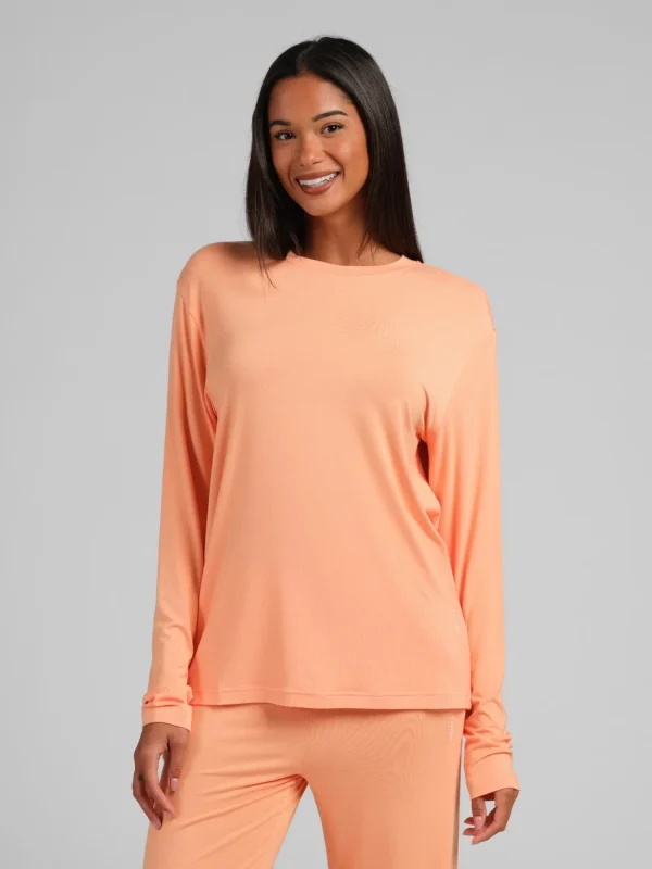Long-Sleeve Lounge T-Shirt - Black