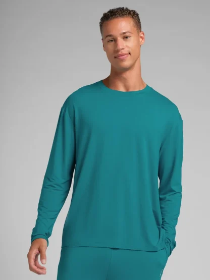 Long-Sleeve Lounge T-Shirt - Black