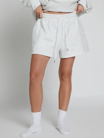 Lounge Shorts - Brown Leopard