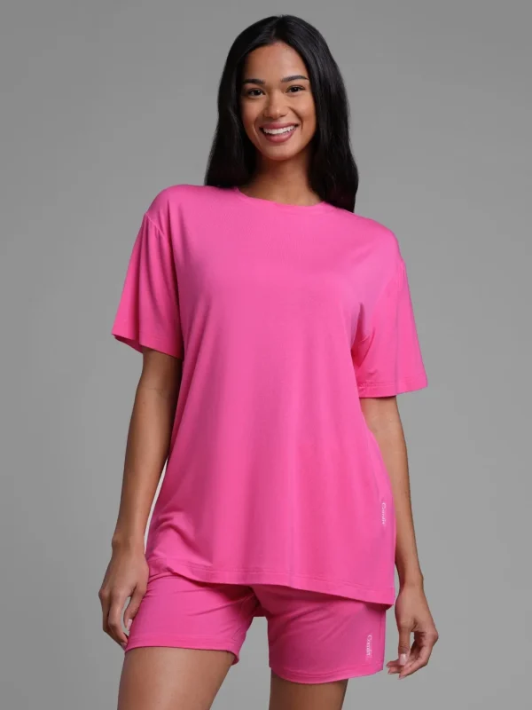 Lounge T-Shirt - Hot Pink