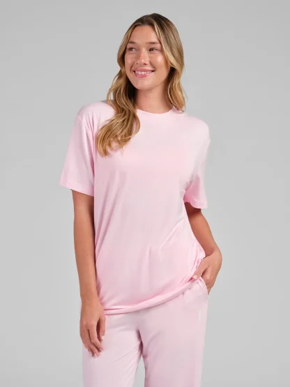 Lounge T-Shirt - Hot Pink