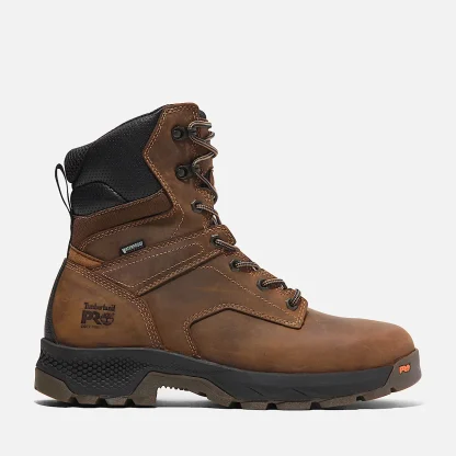 Men's 8-Inch Waterproof Soft Toe Work Boot