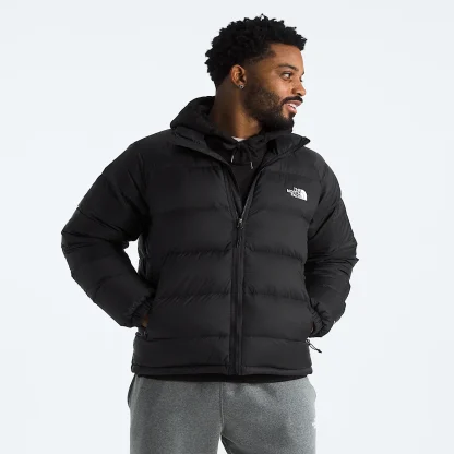 Men's Down Puffer Jacket - Black