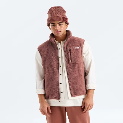 Men's Fleece Vest - Black