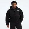 Men's Full-Zip Fleece Hoodie - Black