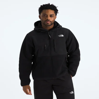 Men's Full-Zip Fleece Hoodie - Black