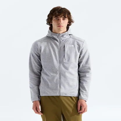 Men's Full-Zip Fleece Hoodie - Black